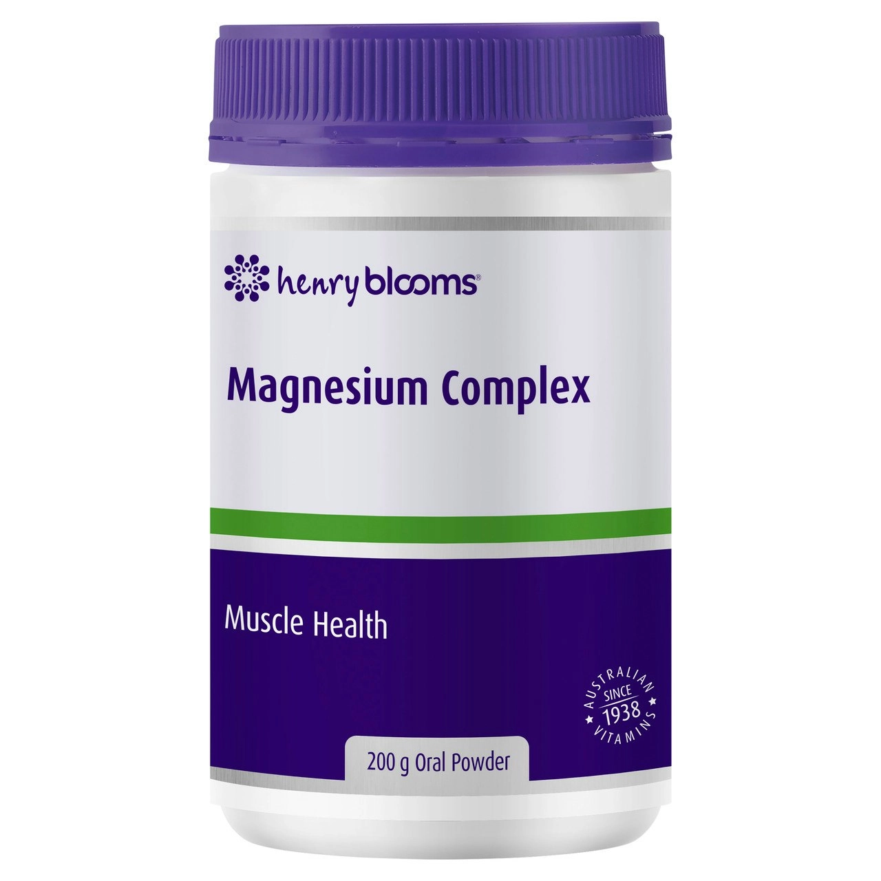 Henry Blooms Magnesium Complex 200g Powder