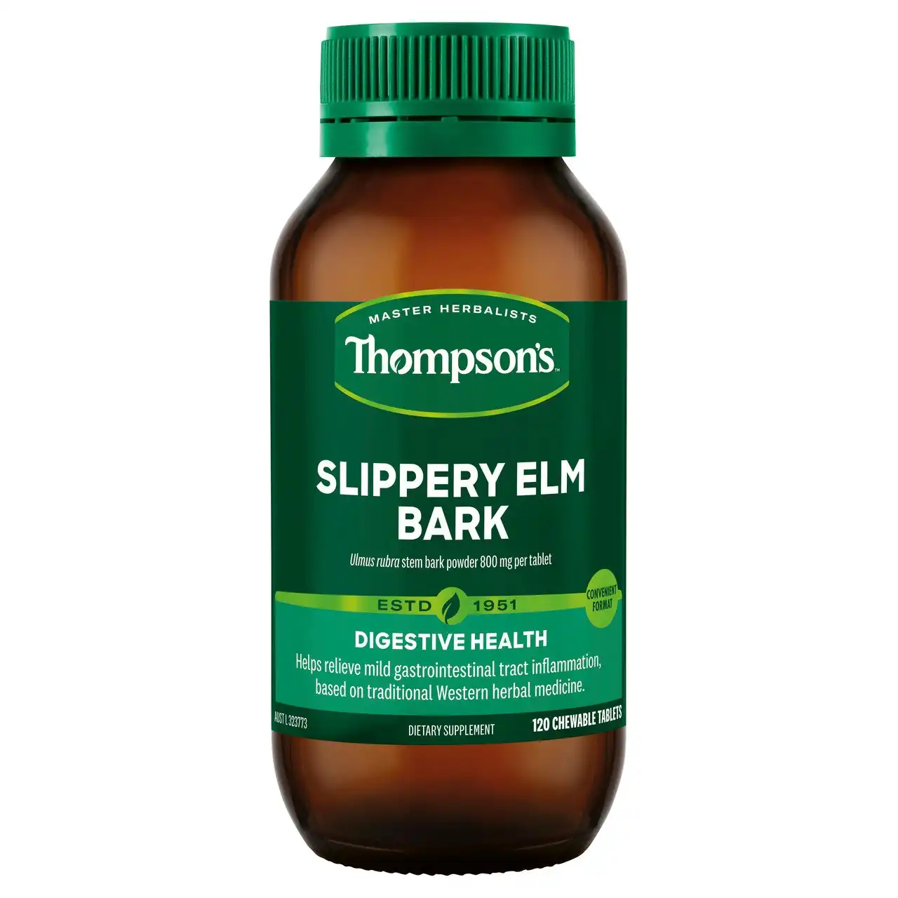 Thompson's Slippery Elm Bark 120 Chewable Tablets