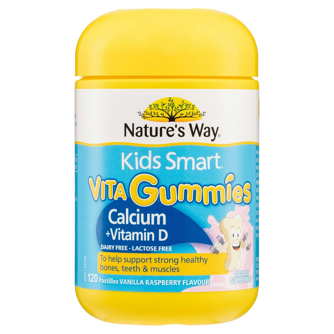 Natures Way Kids Smart Vita Gummies Calcium + Vitamin D 120