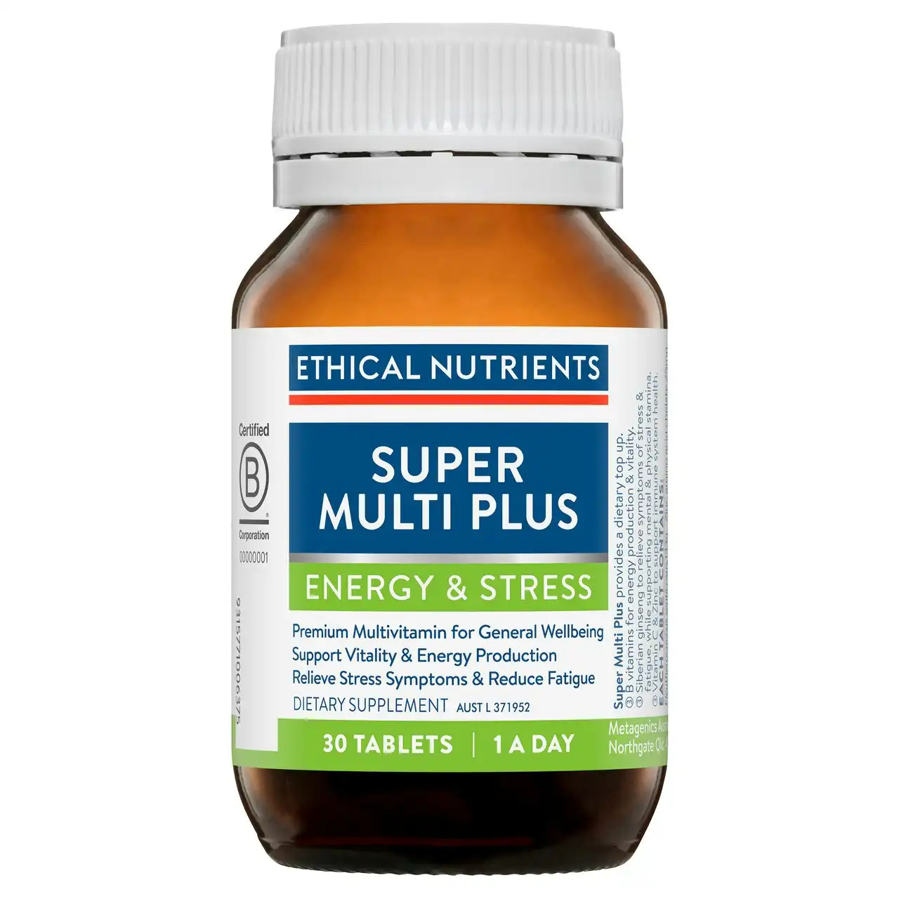 Ethical Nutrients Super Multi Plus 30 Tablets