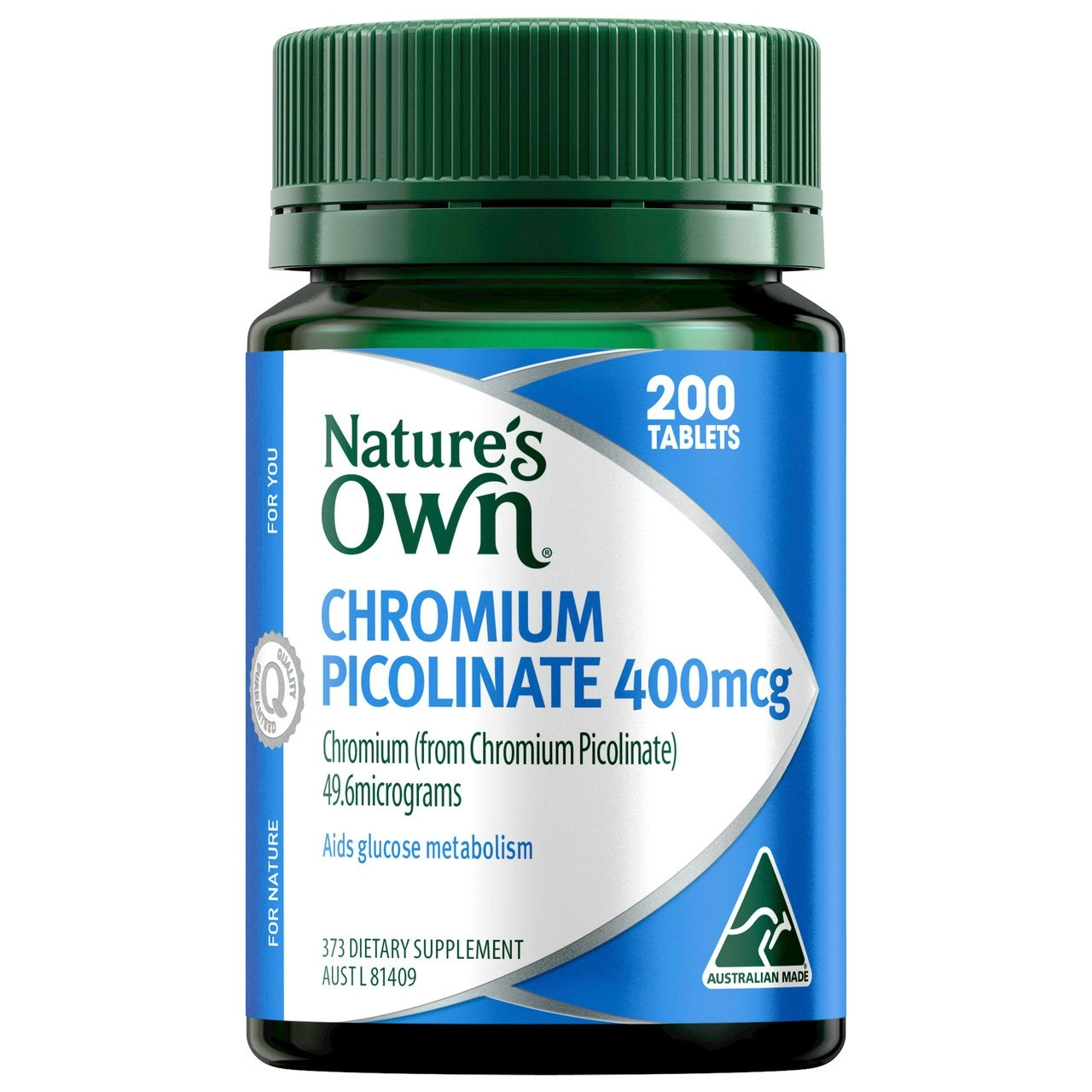 Nature's Own Chromium Picolinate 400mcg