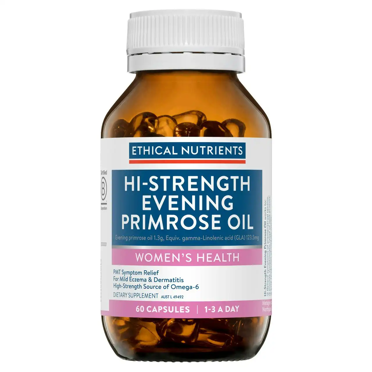 Ethical Nutrients Hi-Strength Evening Primrose Oil 60