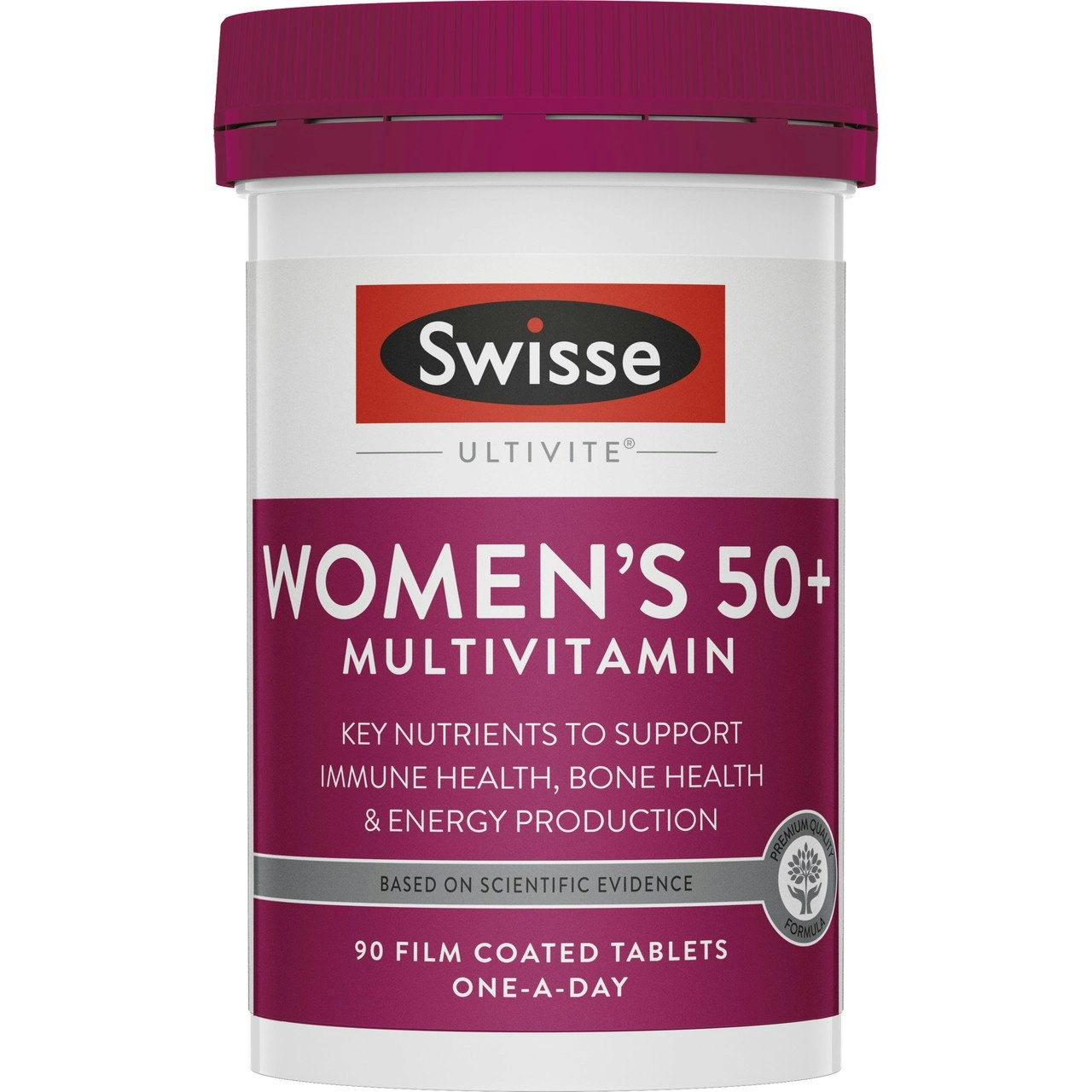 Swisse Ultivite Women's 50+ Multivitamin 90 Tablets