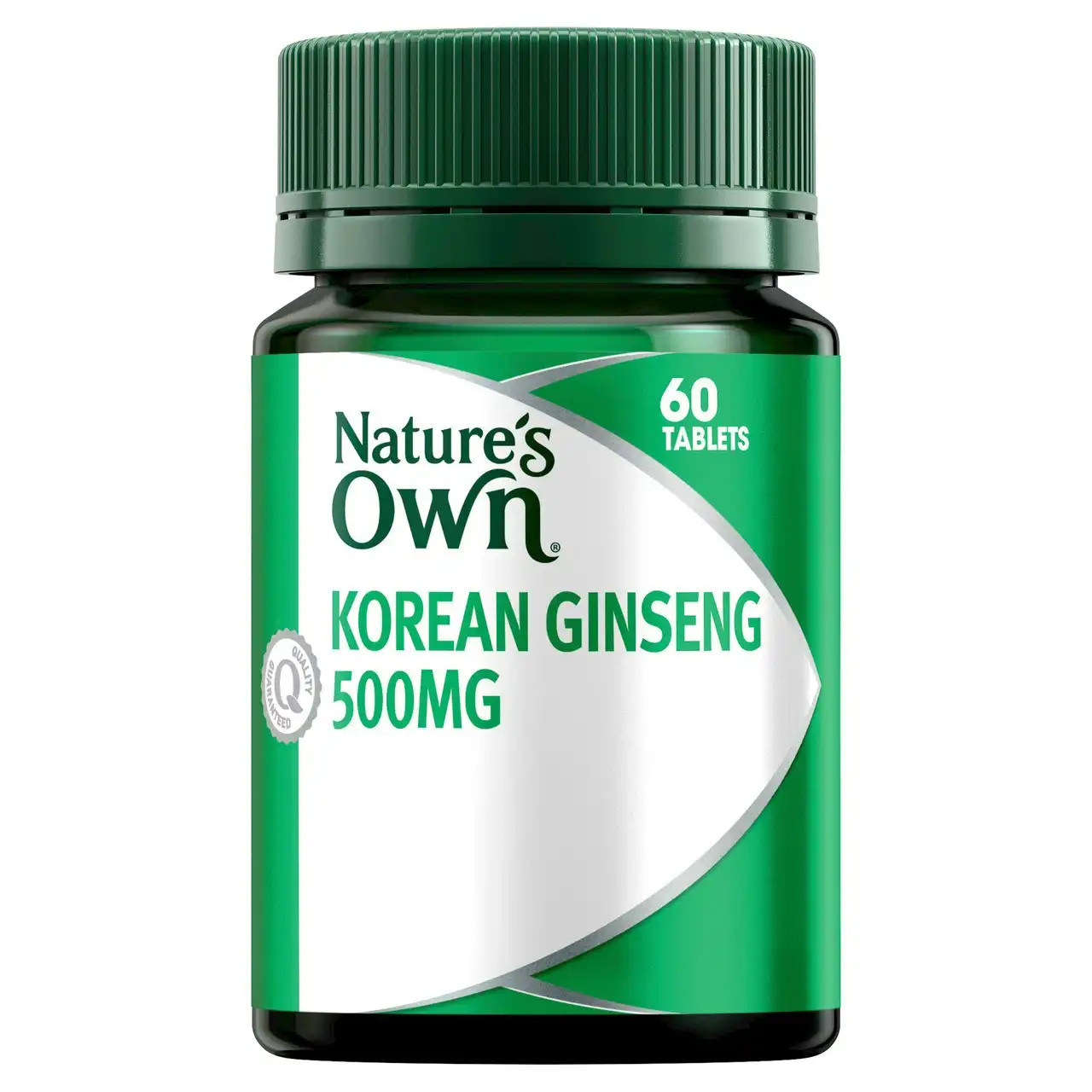 Nature's Own Korean Ginseng 500mg 60 Tablets