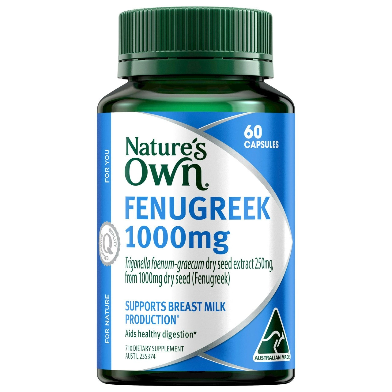 Nature's Own Fenugreek 1000mg