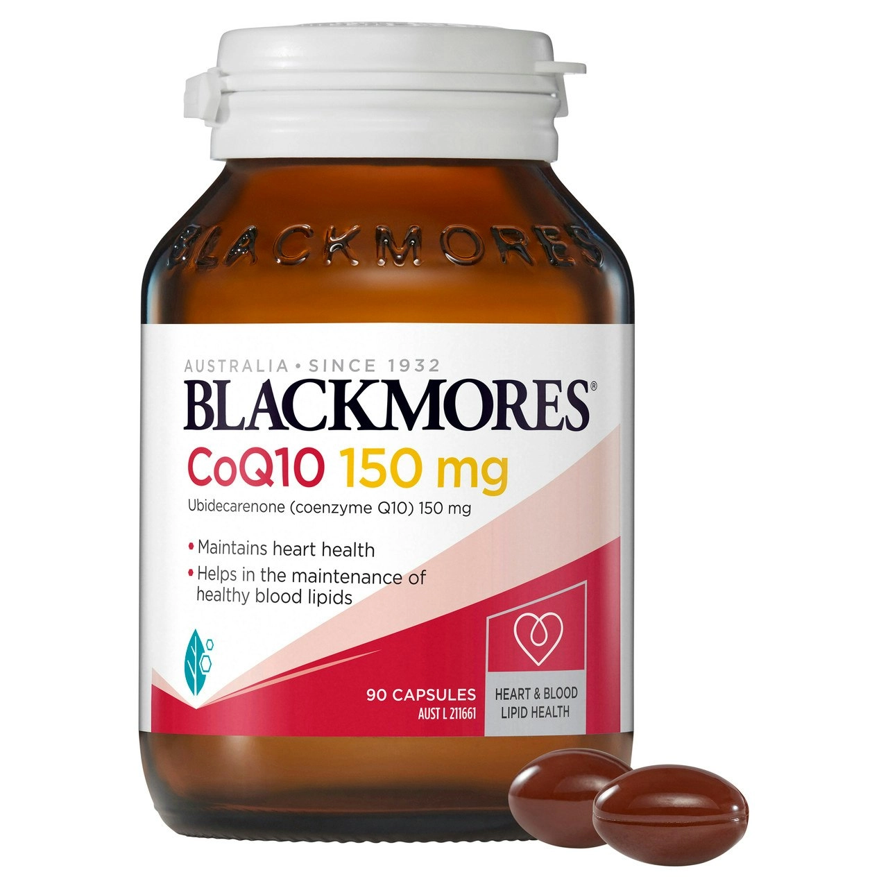 Blackmores CoQ10 150mg 90 Capsules