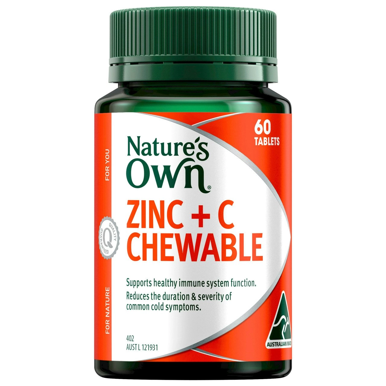 Nature's Own Zinc + C Chewable