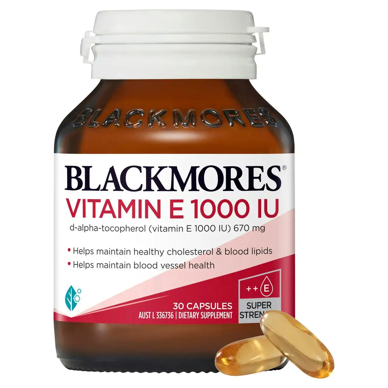 Blackmores Vitamin E 1000 IU 30 Capsules