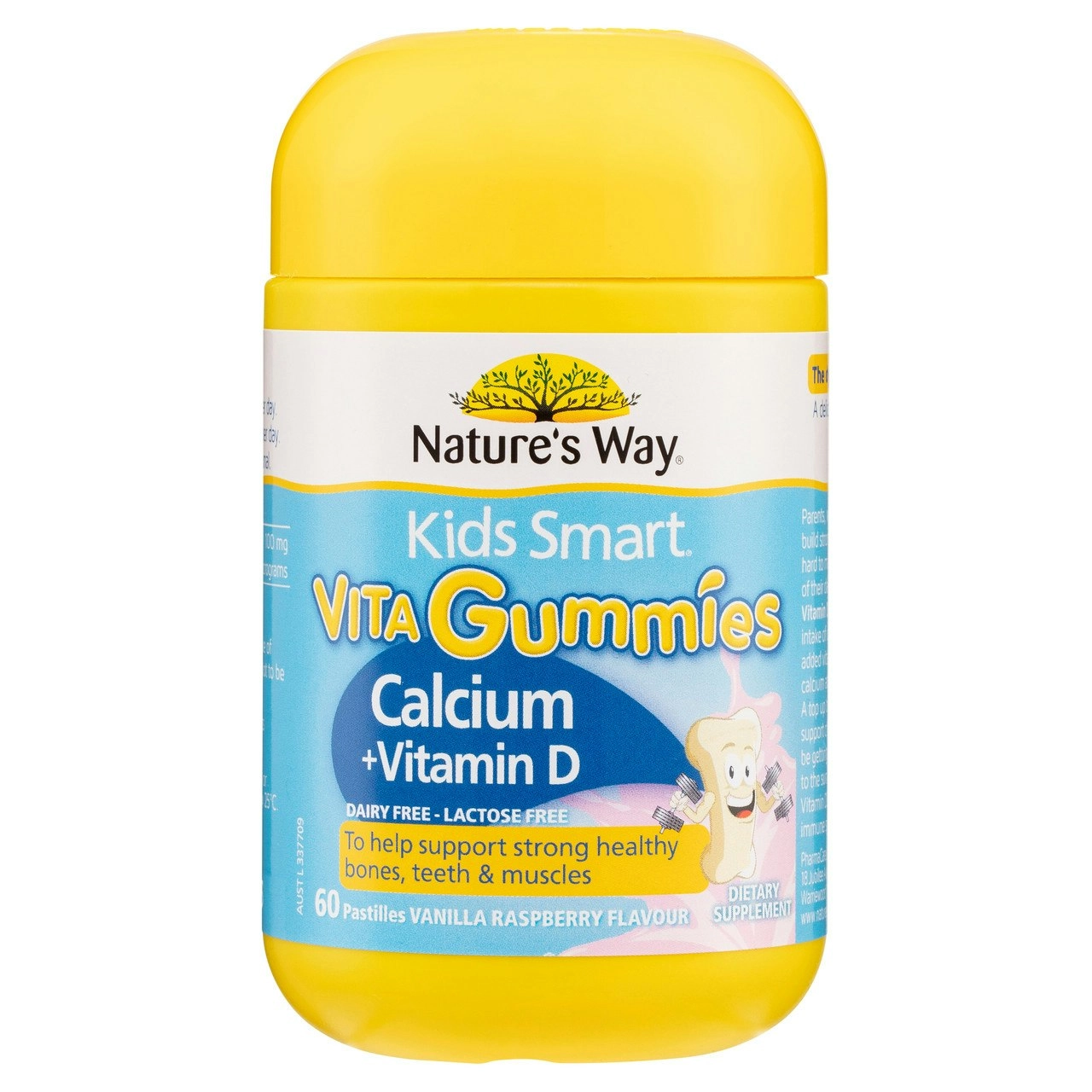 Nature's Way Kids Smart Vita Gummies Calcium + Vitamin D 60's