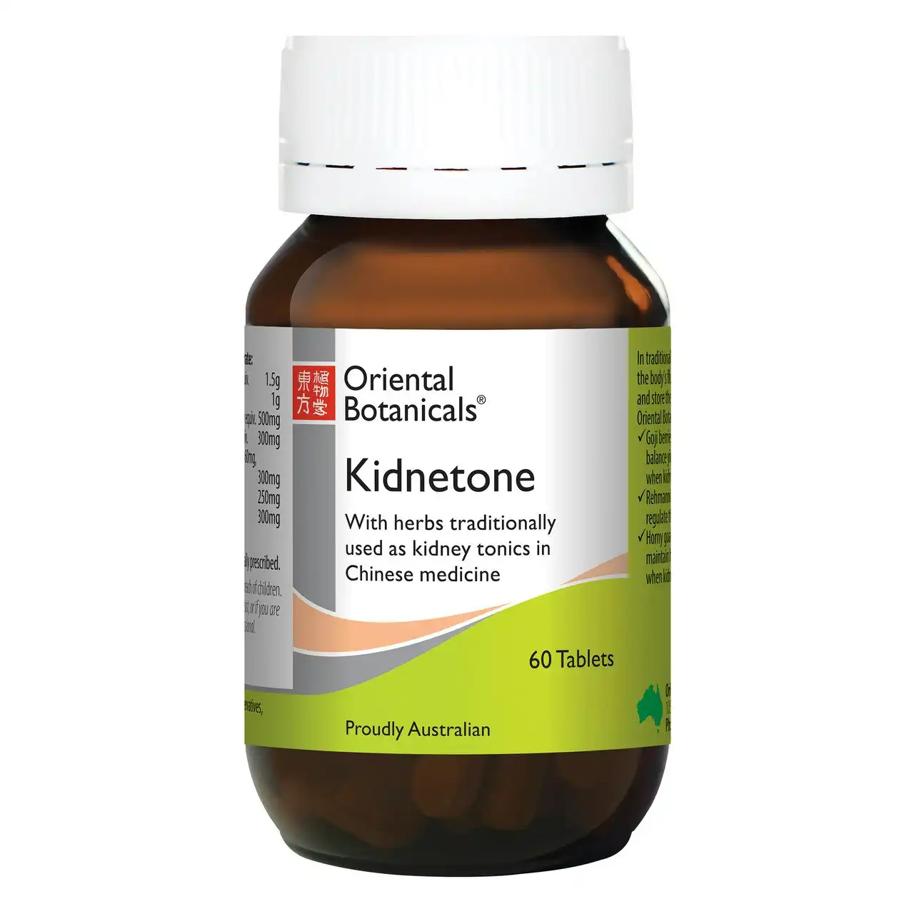 Oriental Botanicals Kidnetone 60 Tablets