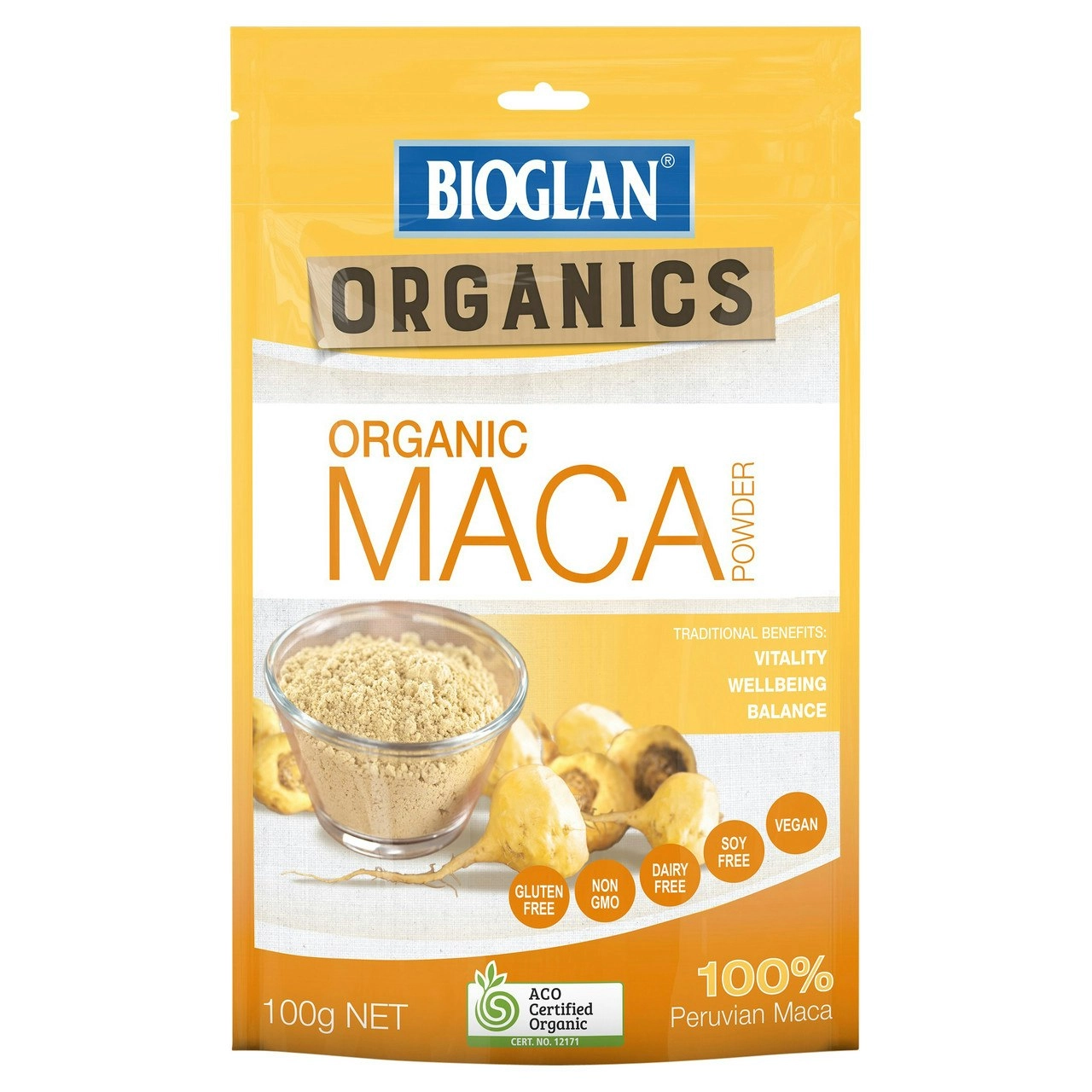 Bioglan Organics Maca Powder 100g