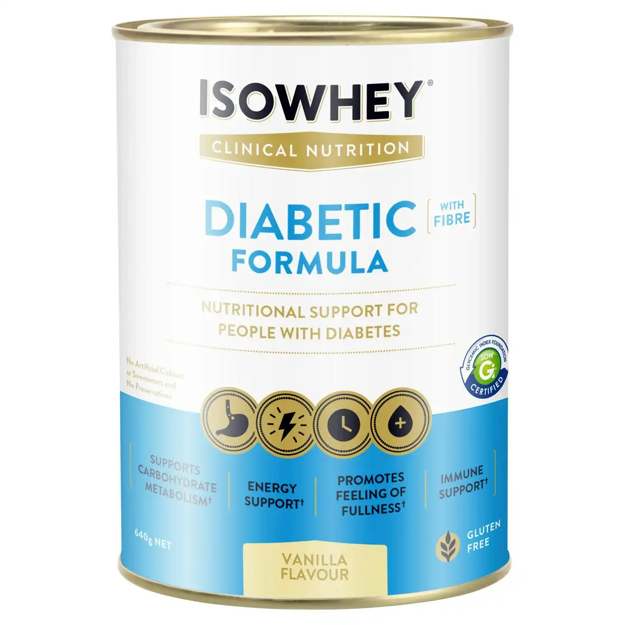 IsoWhey Diabetic Formula Vanilla 640g