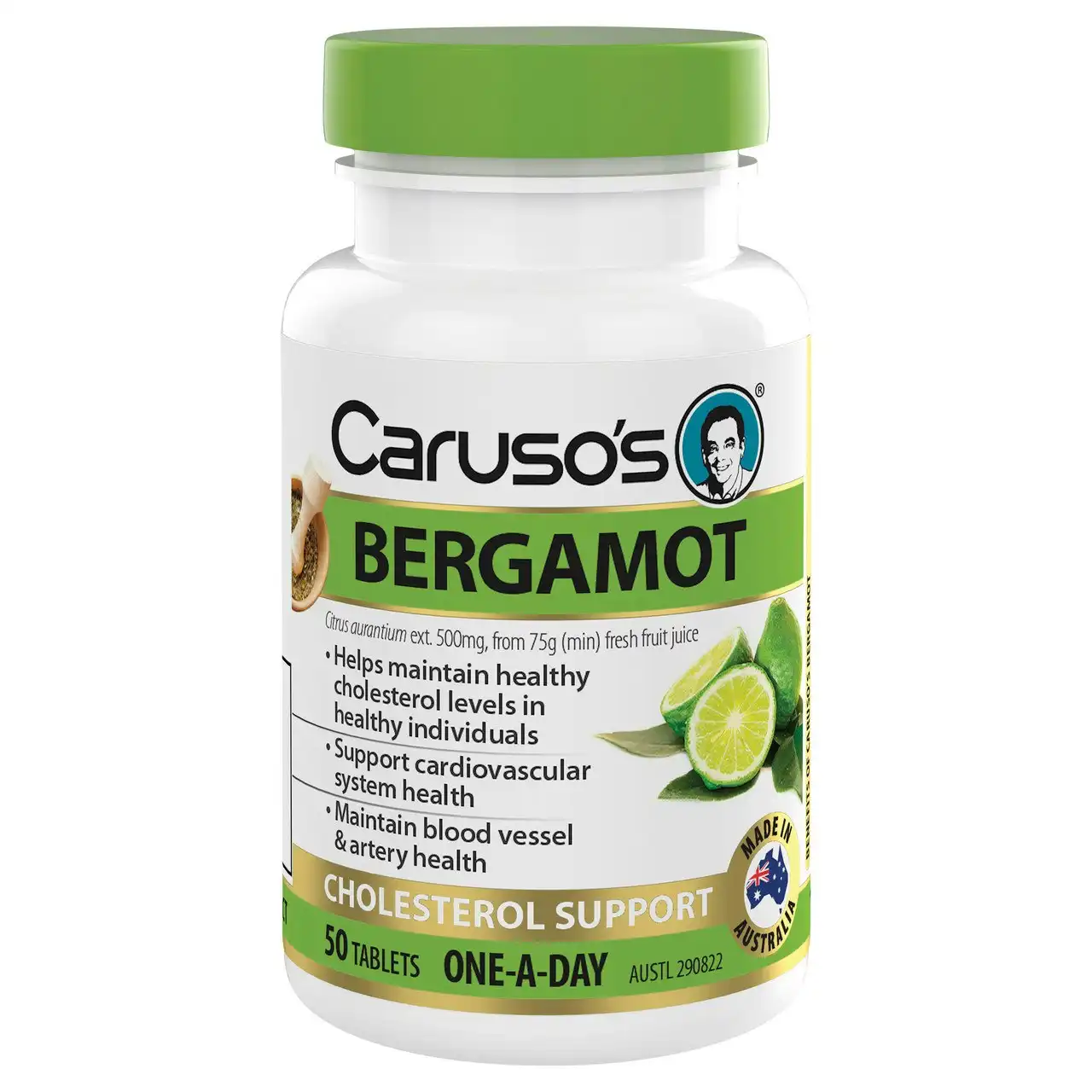 Caruso's Bergamot 50 Tablets