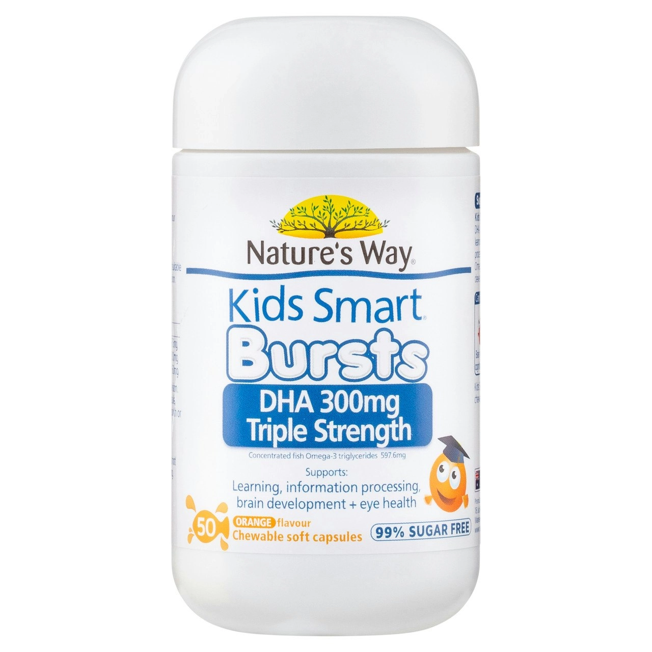 Nature's Way Kids Smart DHA 300mg Triple Strength Cap50