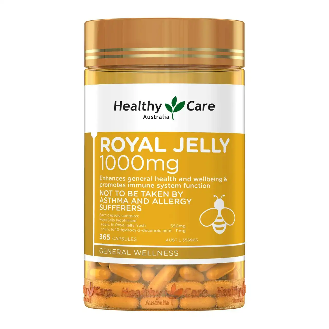 Healthy Care Royal Jelly 365 Capsules
