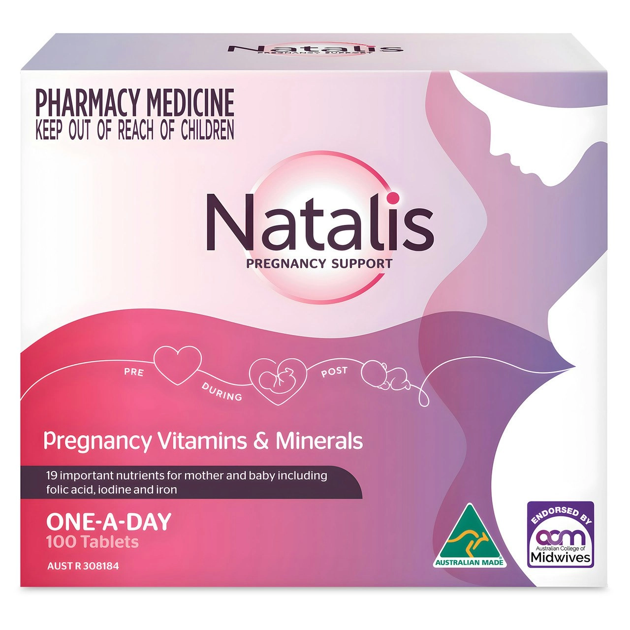 Natalis Pregnancy Support Tablets 100