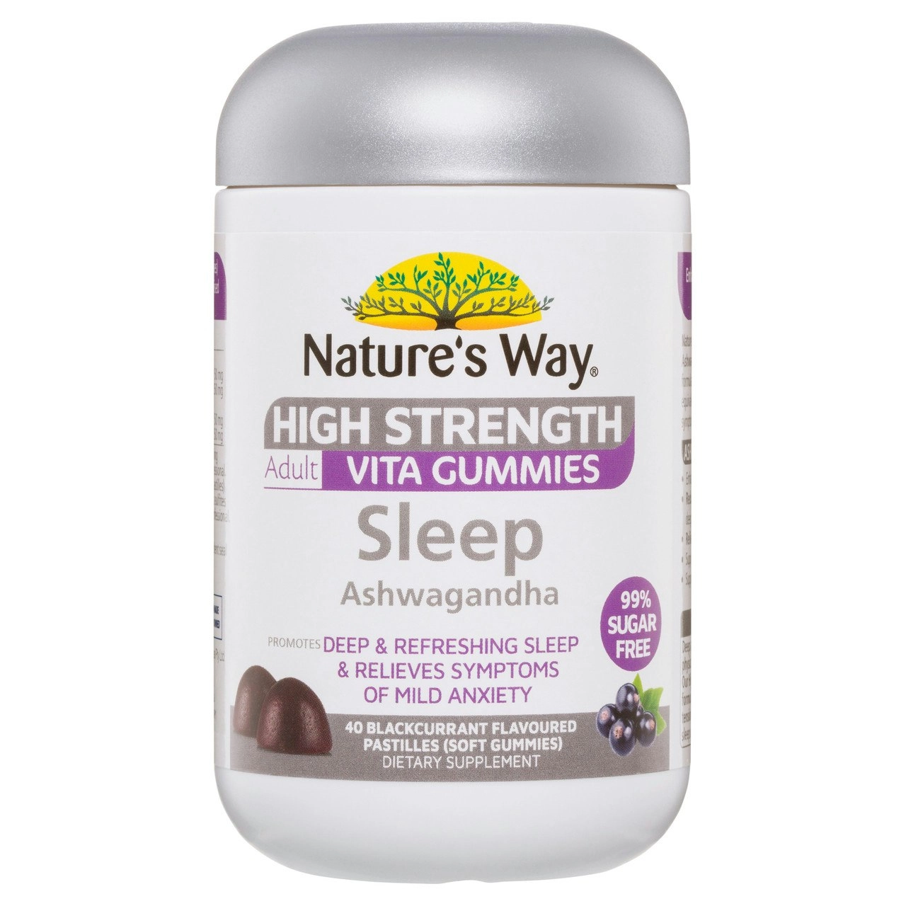 Nature's Way High Strength Adult Vita Gummies Sleep Ashwagandha 40's