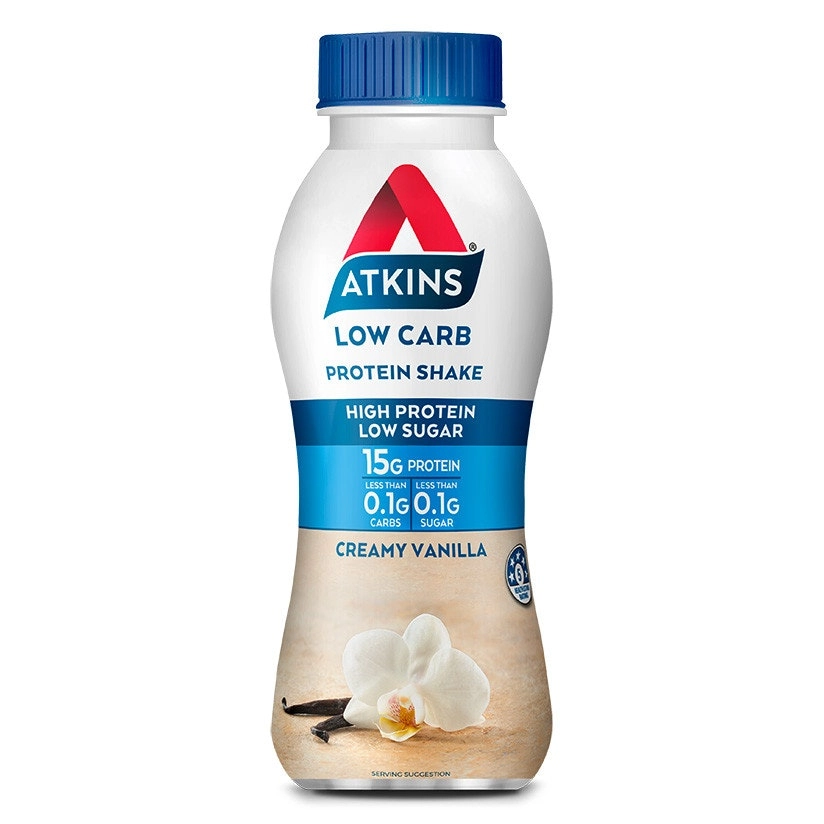 Atkins Low Carb Protein Shake Creamy Vanilla 330ml