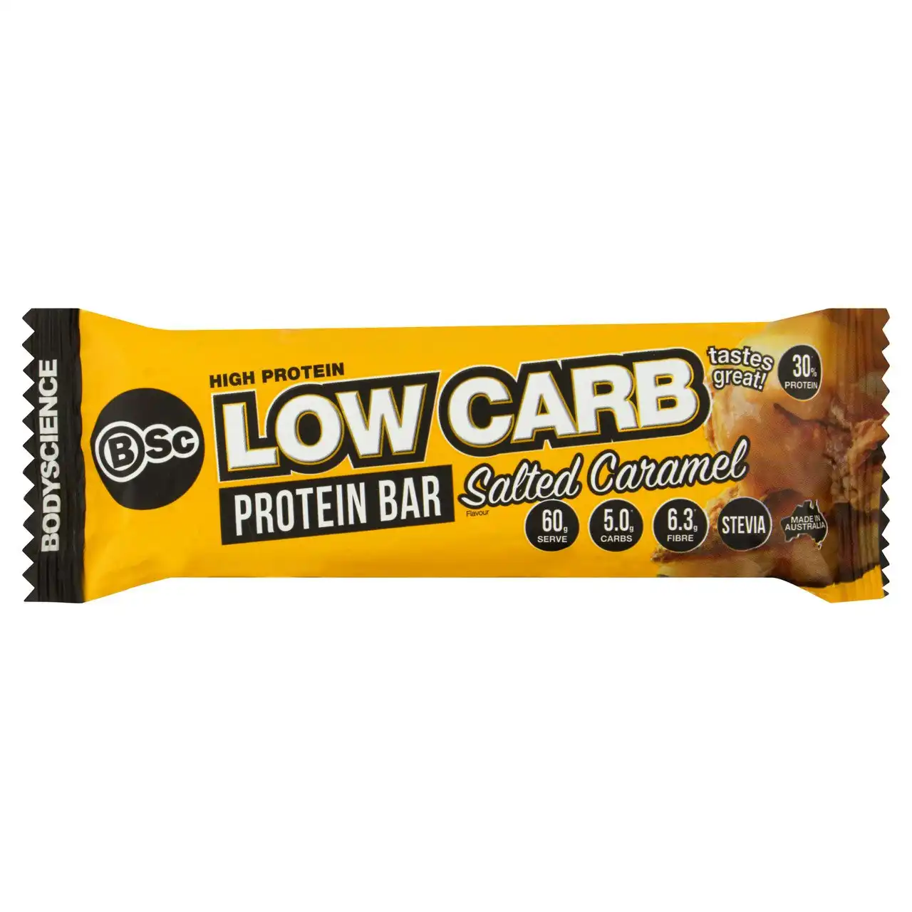 BSc Low Carb Salted Caramel High Protein Bar 60g