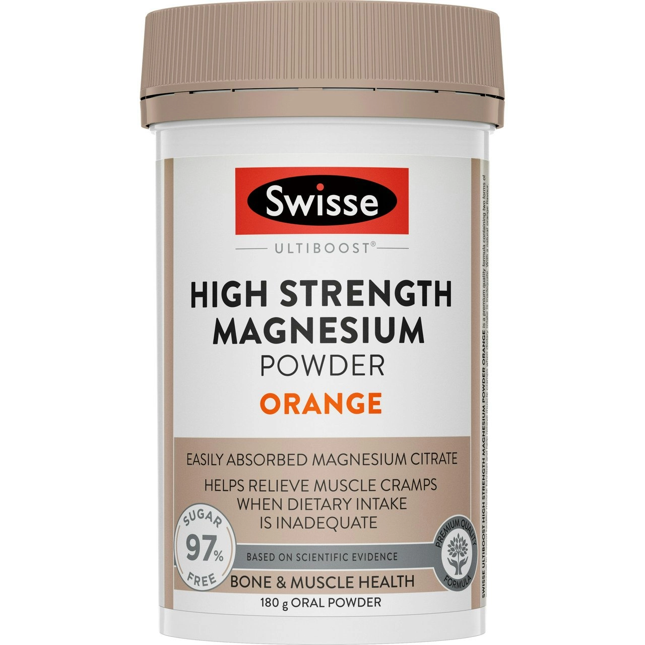 Swisse Ultiboost High Strength Magnesium Powder Orange 180g