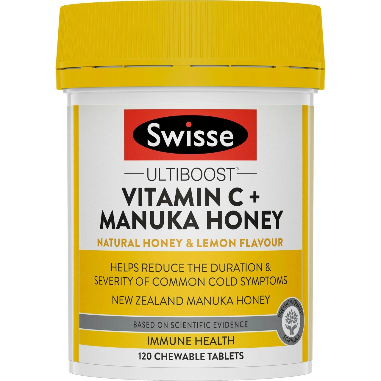 Swisse Ultiboost Vitamin C + Manuka Honey 120 Tablets