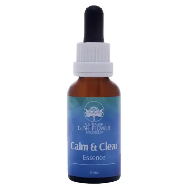 Australian Bush Flower Essences Calm & Clear Essence Drops 30ml