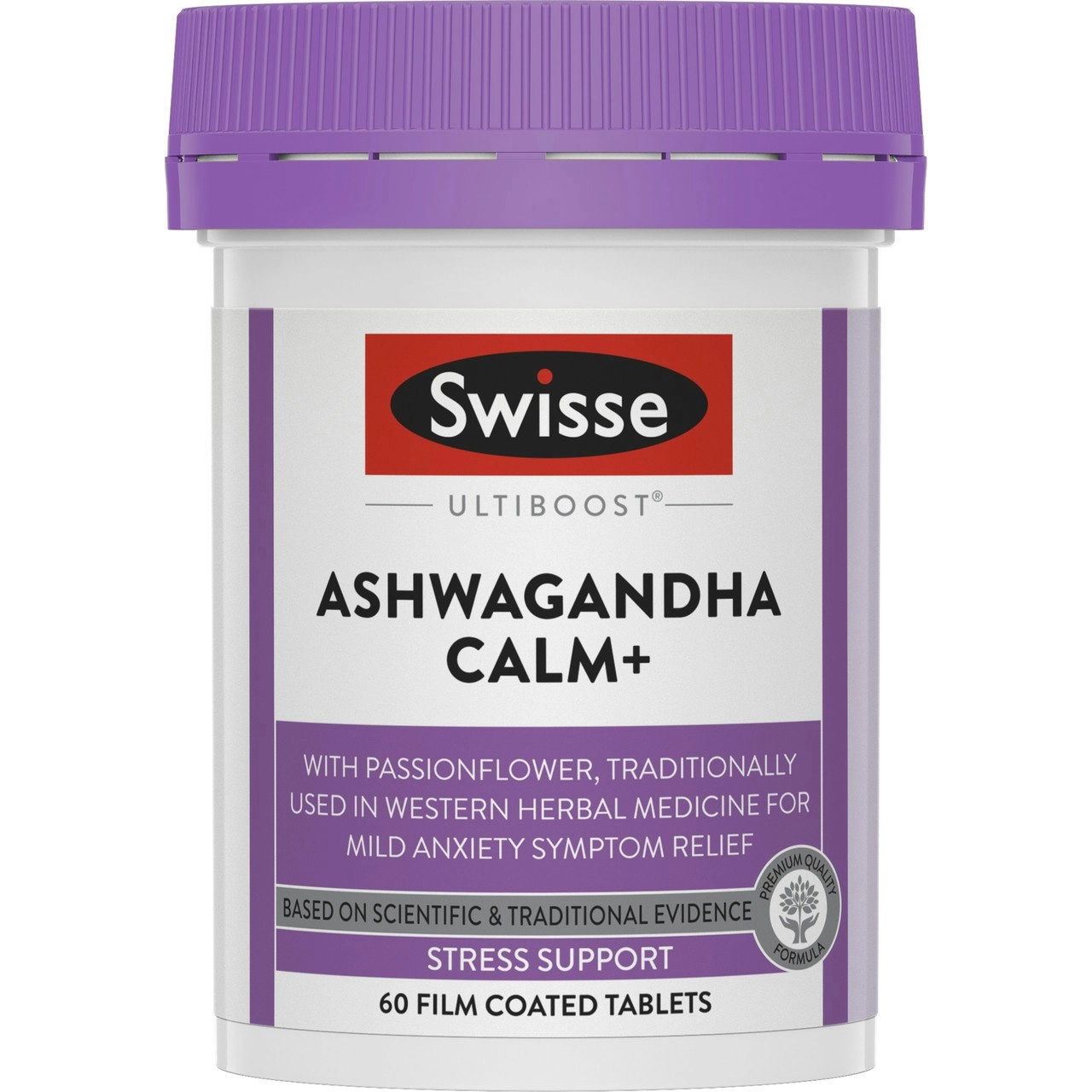 Swisse Ultiboost Ashwagandha Calm+ 60 Tablets