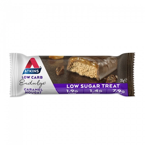 Atkins Endulge Low Carb Caramel Nougat Bar 35g