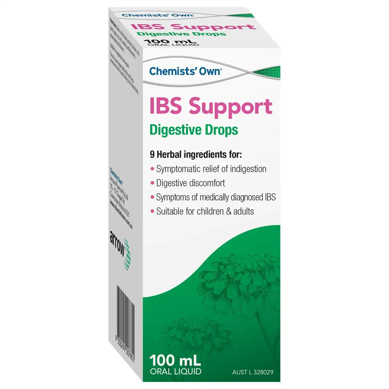 Chemists Own IBS Support Digestive Drops 100ml