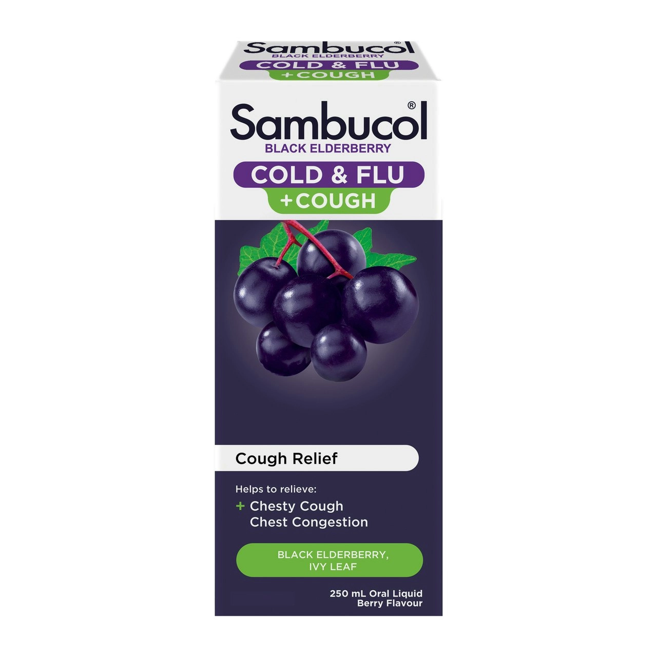 Sambucol Adult Cough Liquid 250mL