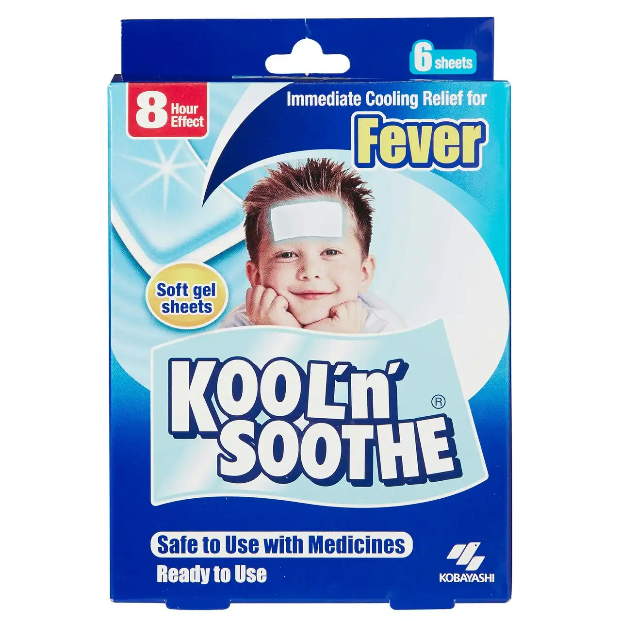 Kool 'n' Soothe Fever 6 Sheets