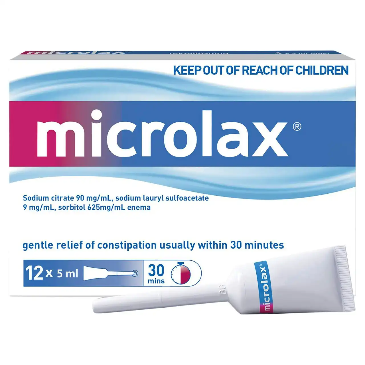 MICROLAX Enema 5mL 12 Pack