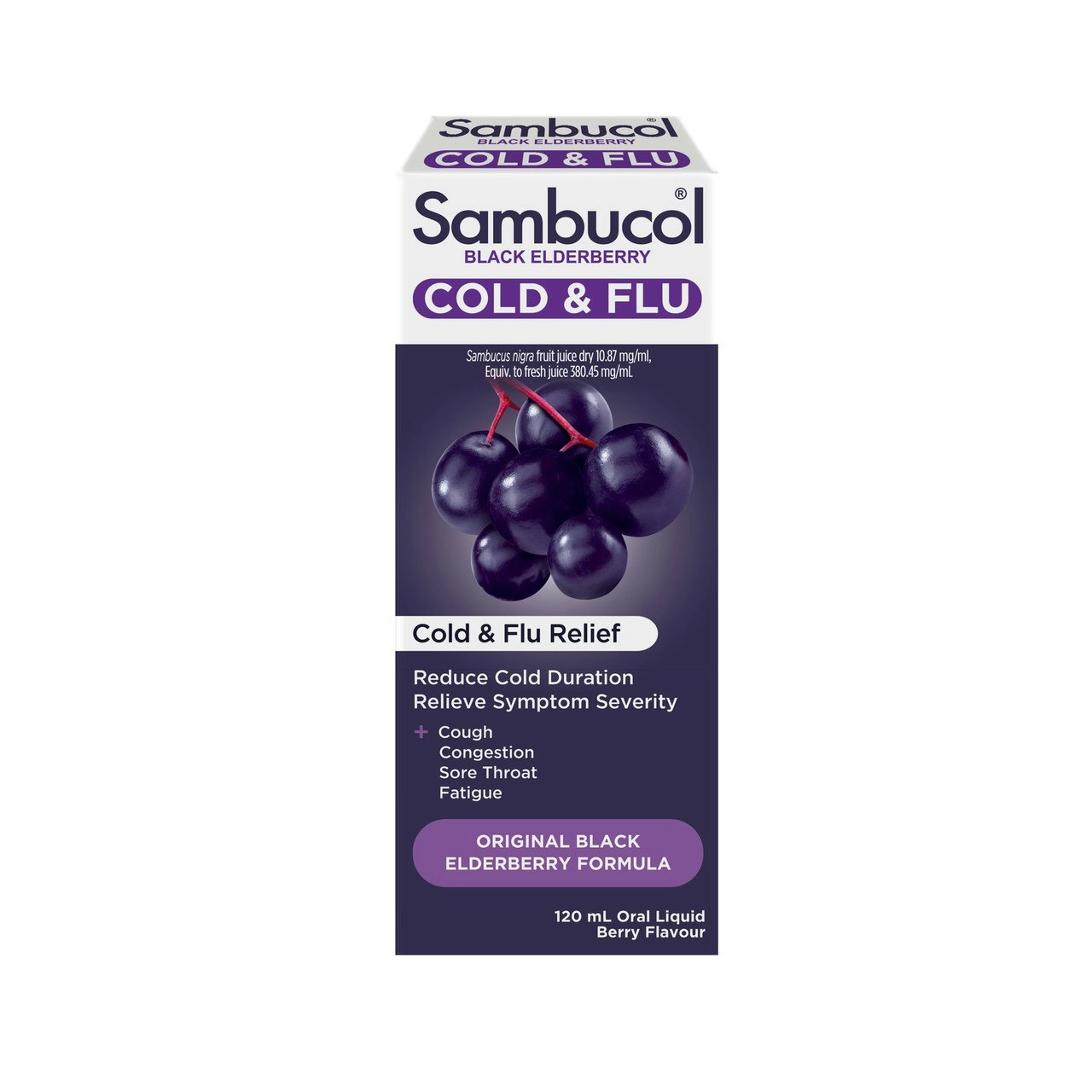 Sambucol Cold & Flu Liquid 120mL