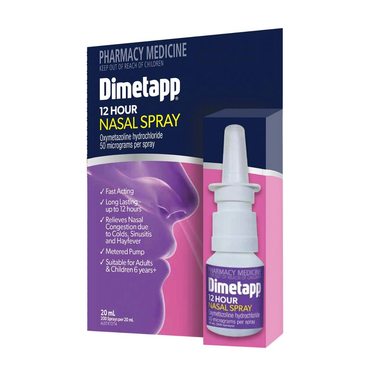 Dimetapp 12hr Nasal Spray 20ml