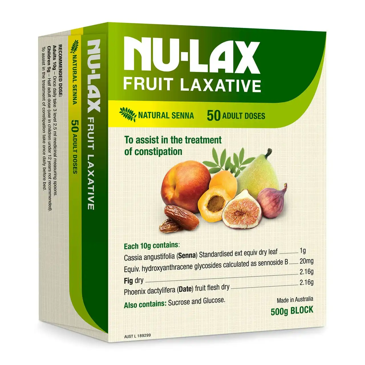 Nulax Fruit Laxative 500g