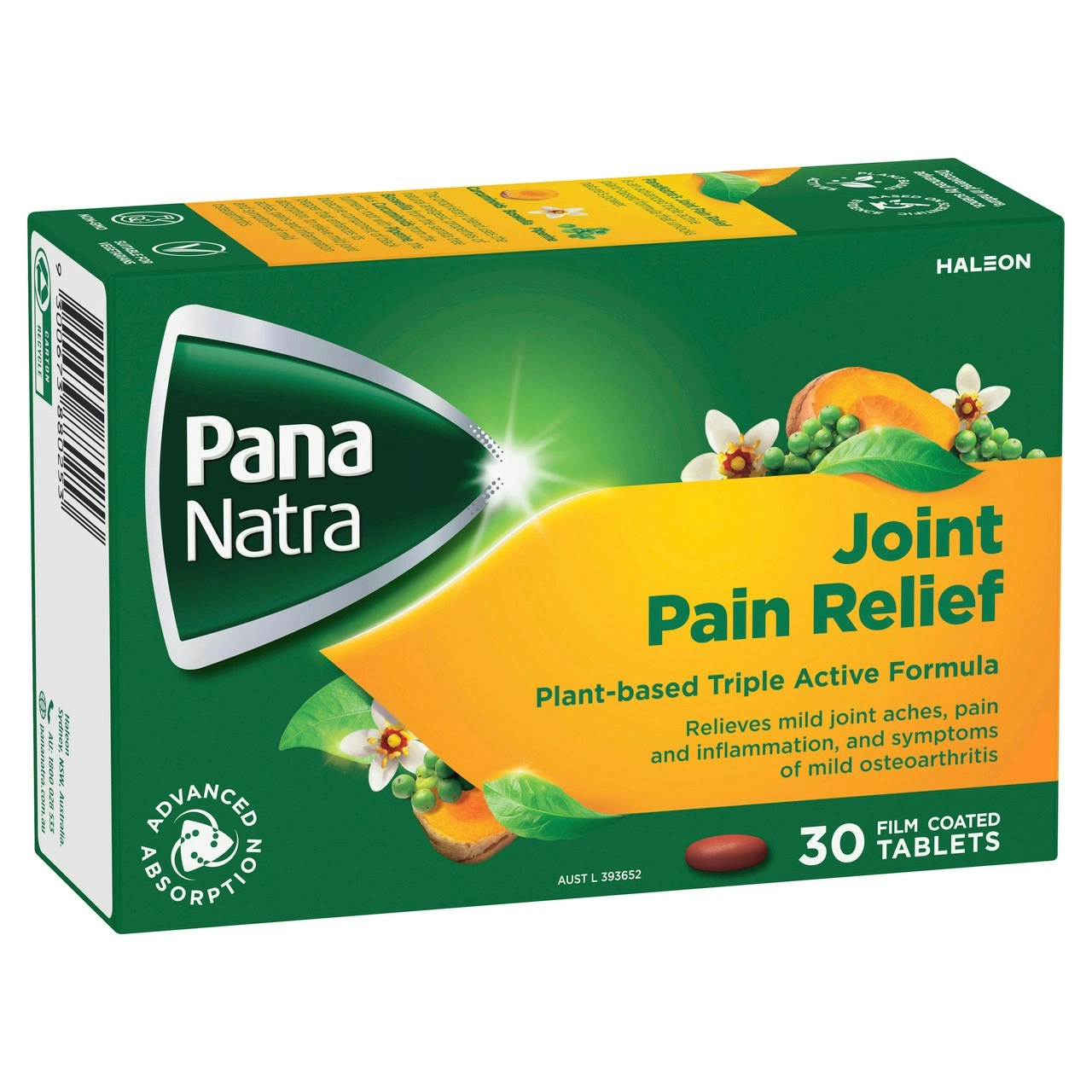 Pana Natra Joint Pain Relief 30 tablets