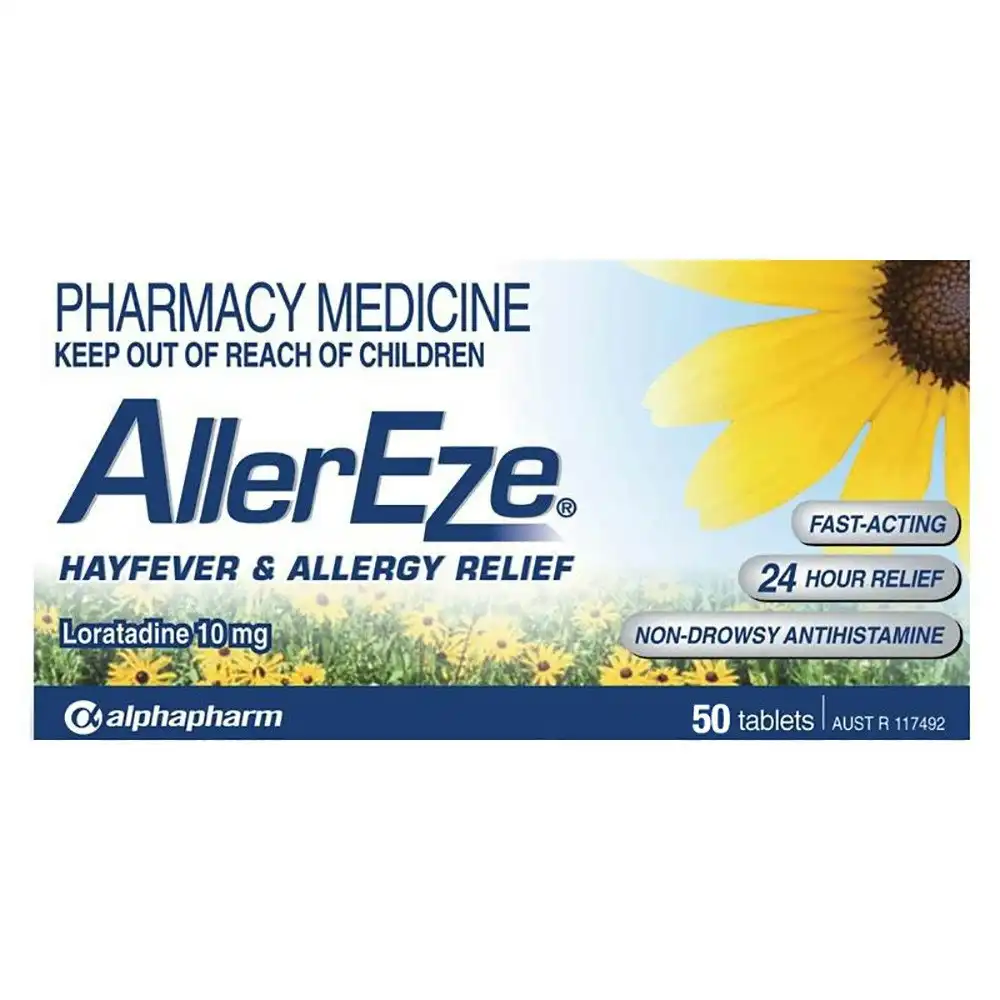 Allereze 10mg 50 Tab