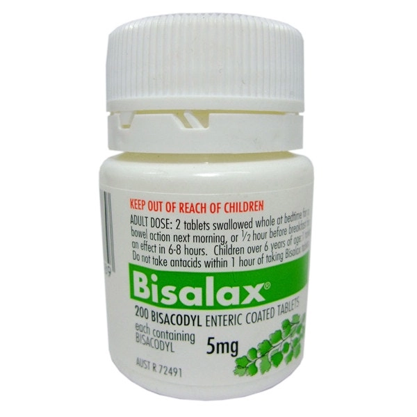 Bisalax 5mg Tablets 200