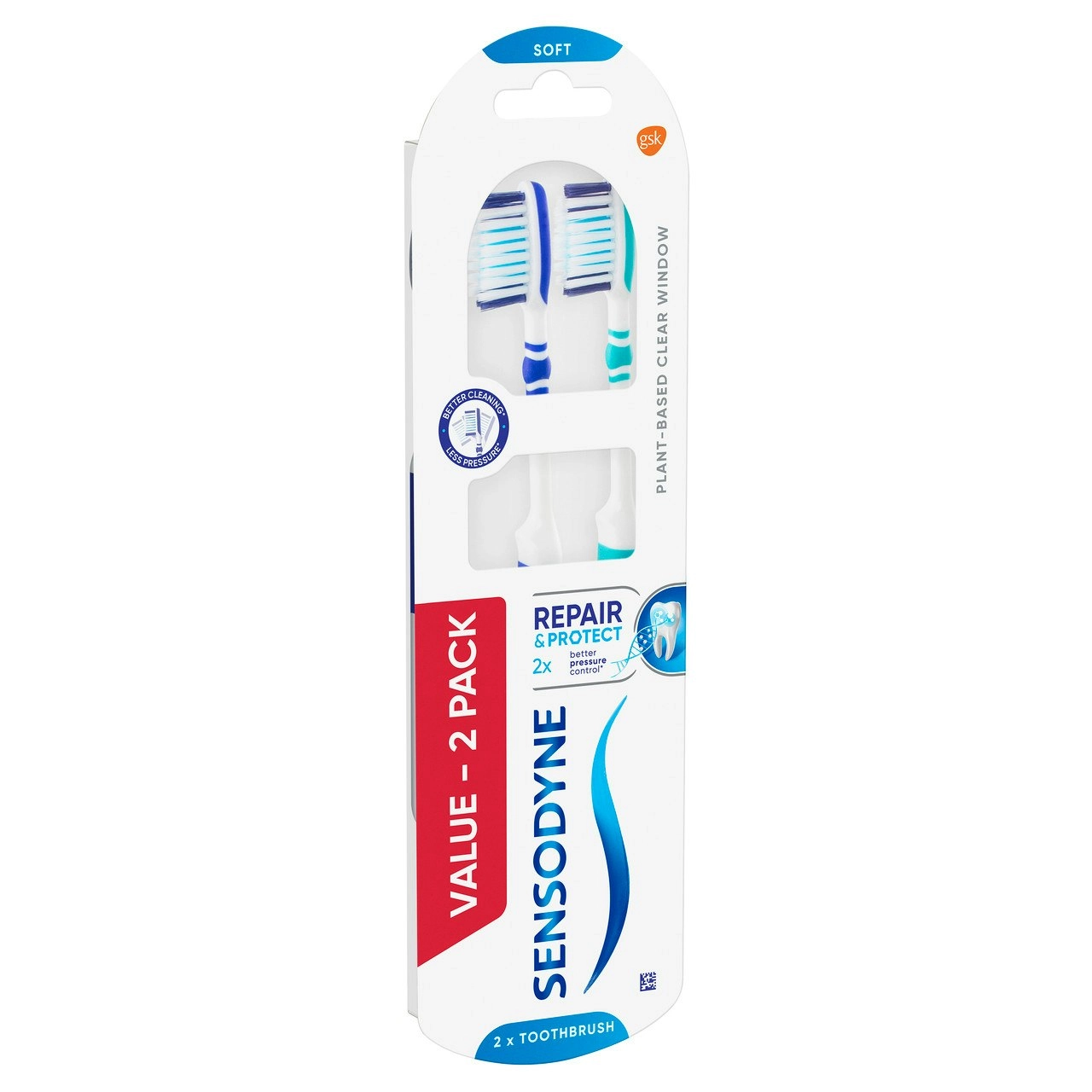 Sensodyne Repair & Protect Toothbrush Twin Pack