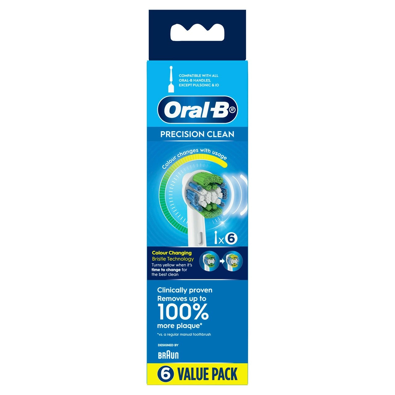 Oral-B Everyday Clean Electric Toothbrush Replacement Head  - 6 Pack