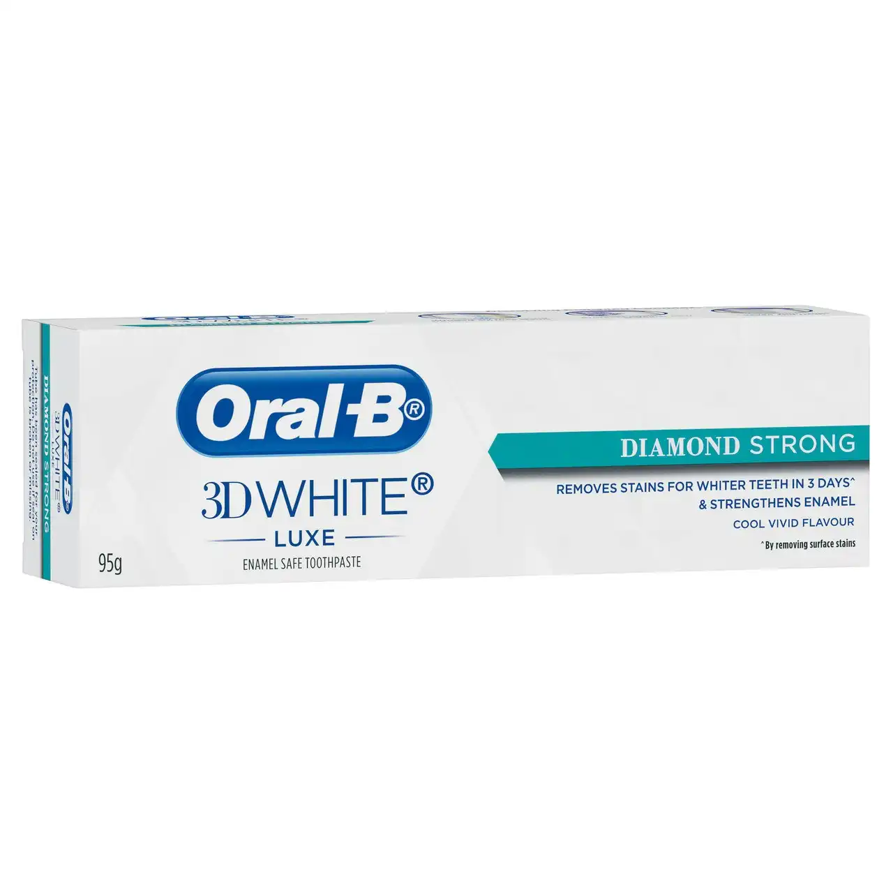 Oral-B 3D White Luxe Diamond Strong Whitening Toothpaste, 95g