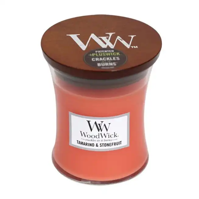 WoodWick Medium Tamarind & Stonefruit Scented Candle