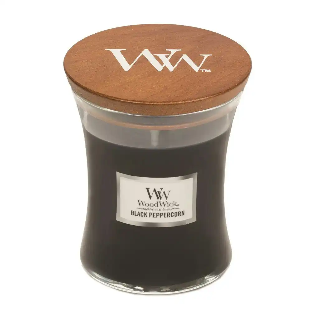 WoodWick Medium Black Peppercorn Scented Candle