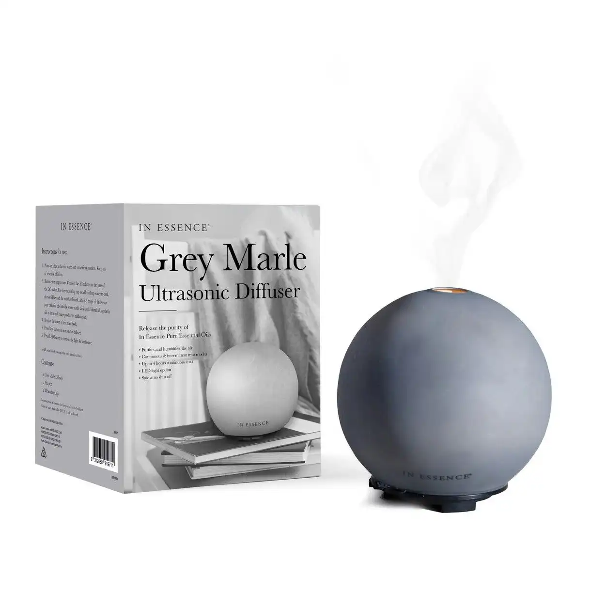 In Essence Grey Marle Ultrasonic Diffuser