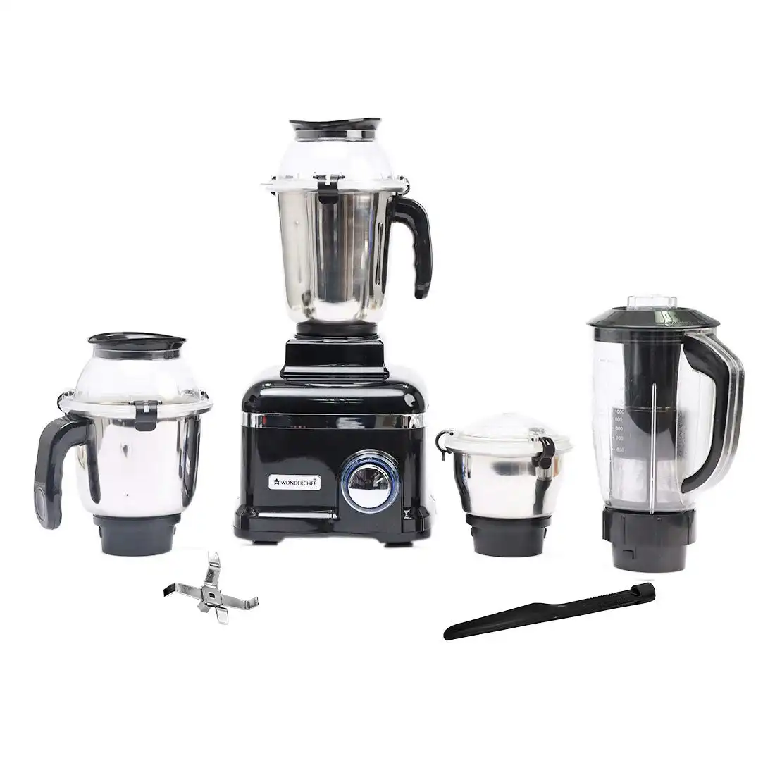 Wonderchef Sumo Black Mixer Grinder DLX 1000 W with Australian Plug