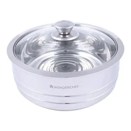 Wonderchef Austin Stainless Steel Serving Casserole - Grand