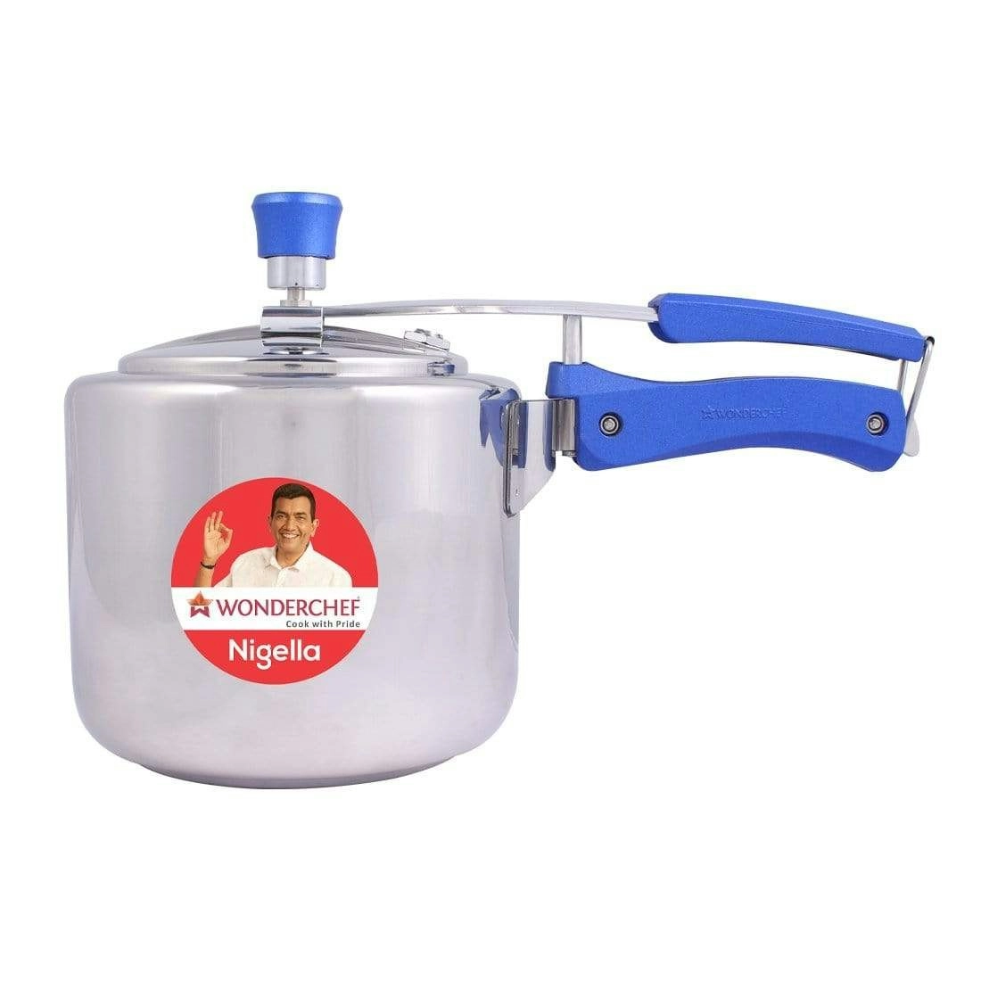 Wonderchef Nigella Pressure Cooker Inner Lid Regular - Stainless Steel 3L