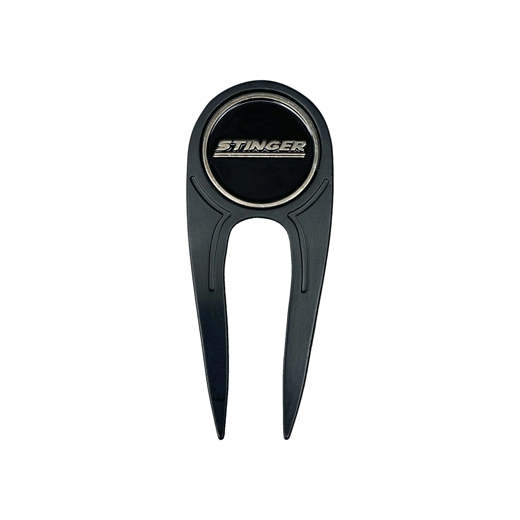 Stinger Black Golf Divot Tool with Bottle Opener