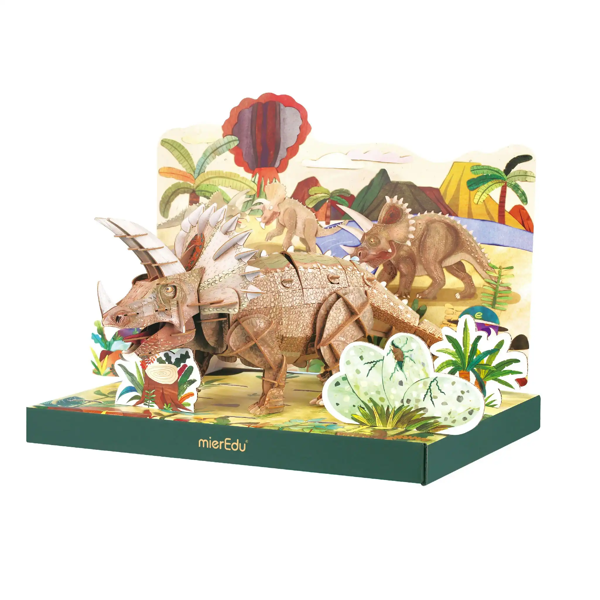 3D Puzzle Triceratops