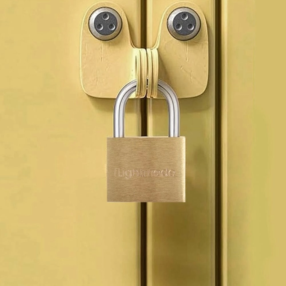 Flightmode Brass Padlock 2 Pack